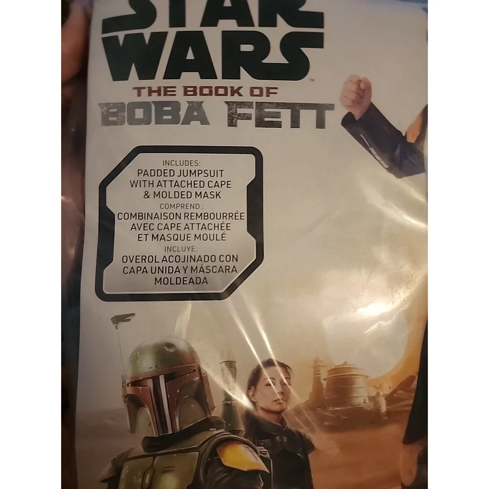 Star Wars Boba Fett NEW 2-Piece Set Halloween Costume‎ Child Size L 12-14